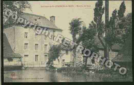 Ville de SENSSURSEILLE Carte postale ancienne