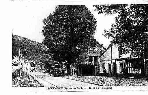 Ville de SERVANCE Carte postale ancienne