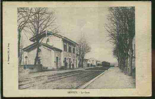 Ville de SEVEUX Carte postale ancienne