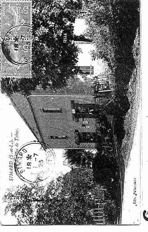 Ville de SIMARD Carte postale ancienne