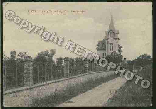 Ville de SIXT Carte postale ancienne