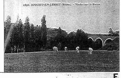 Ville de SOUCIEUENJARREST Carte postale ancienne