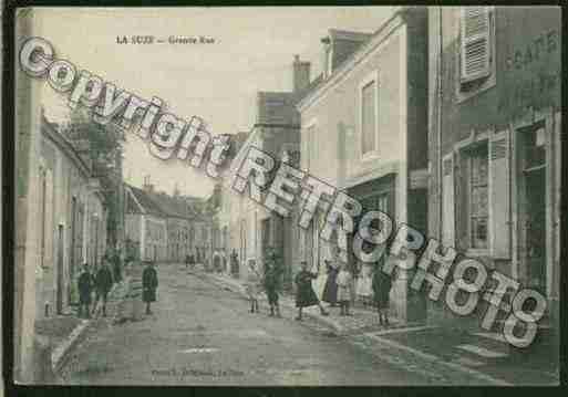 Ville de SUZESURSARTHE(LA) Carte postale ancienne