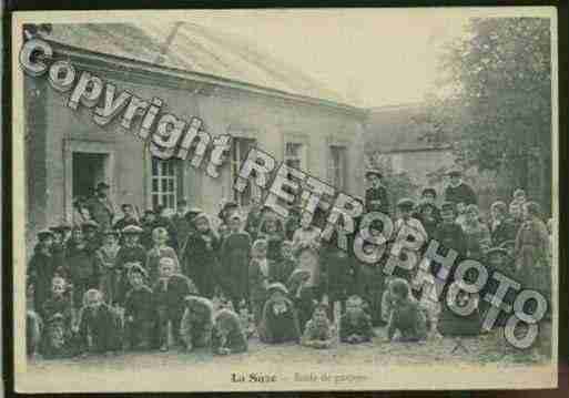 Ville de SUZESURSARTHE(LA) Carte postale ancienne