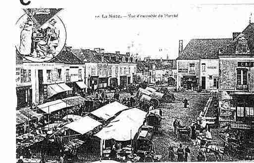 Ville de SUZESURSARTHE(LA) Carte postale ancienne