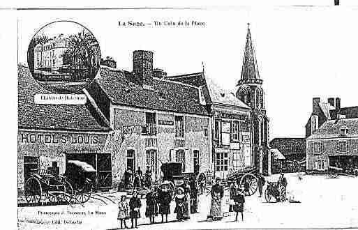 Ville de SUZESURSARTHE(LA) Carte postale ancienne