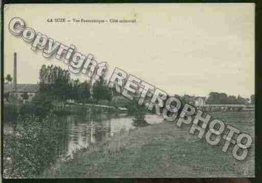 Ville de SUZESURSARTHE(LA) Carte postale ancienne