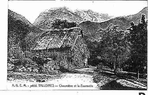 Ville de TALLOIRES Carte postale ancienne