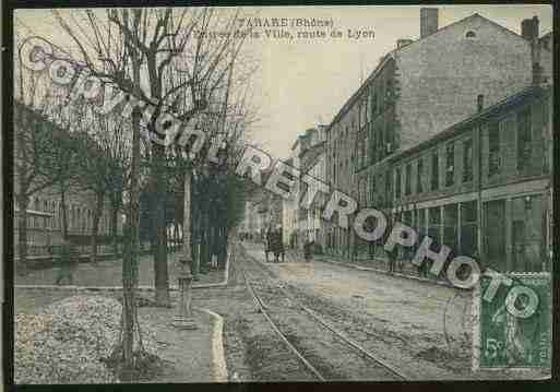 Ville de TARARE Carte postale ancienne