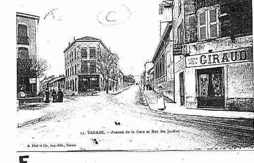 Ville de TARARE Carte postale ancienne