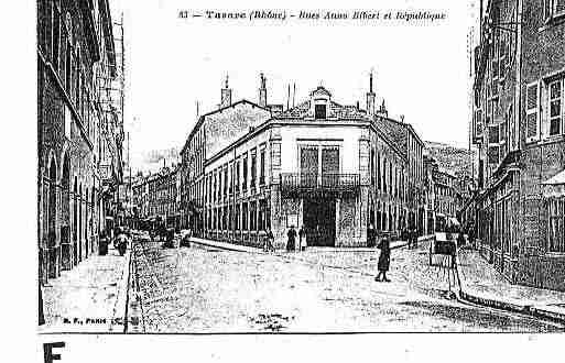 Ville de TARARE Carte postale ancienne