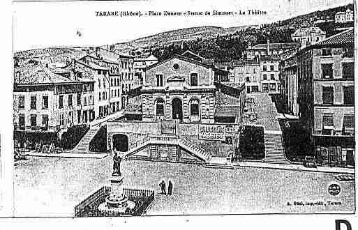 Ville de TARARE Carte postale ancienne