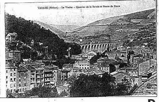 Ville de TARARE Carte postale ancienne