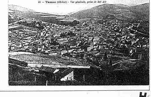 Ville de TARARE Carte postale ancienne