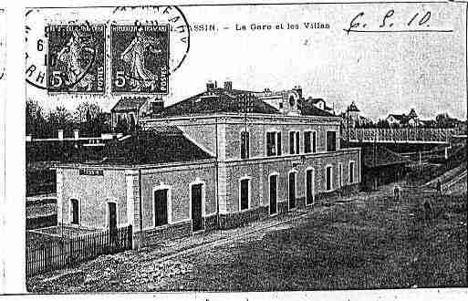 Ville de TASSINLADEMILUNE Carte postale ancienne