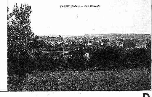 Ville de TASSINLADEMILUNE Carte postale ancienne