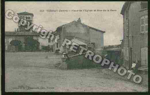 Ville de TERNAY Carte postale ancienne