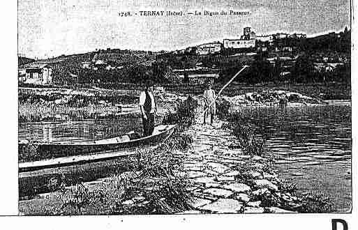 Ville de TERNAY Carte postale ancienne