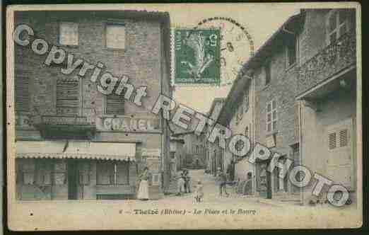 Ville de THEIZE Carte postale ancienne