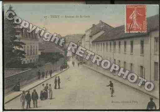 Ville de THIZY Carte postale ancienne