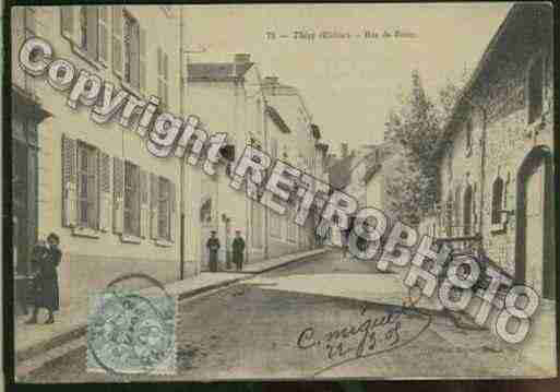 Ville de THIZY Carte postale ancienne