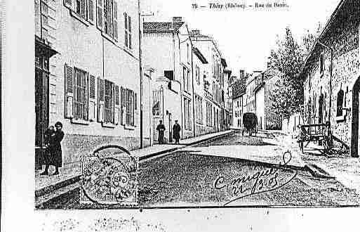 Ville de THIZY Carte postale ancienne