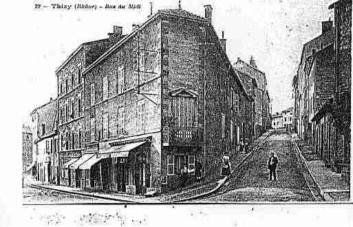 Ville de THIZY Carte postale ancienne