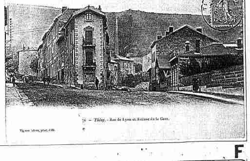 Ville de THIZY Carte postale ancienne