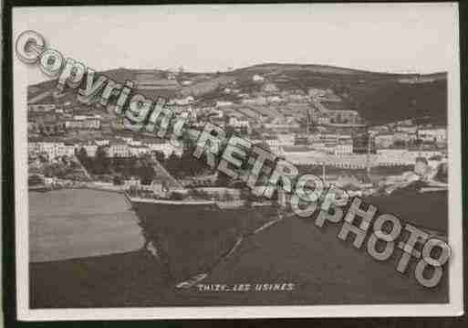 Ville de THIZY Carte postale ancienne