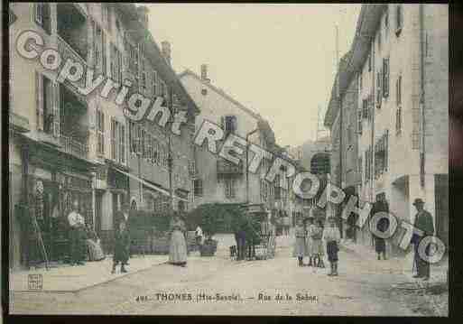 Ville de THONES Carte postale ancienne