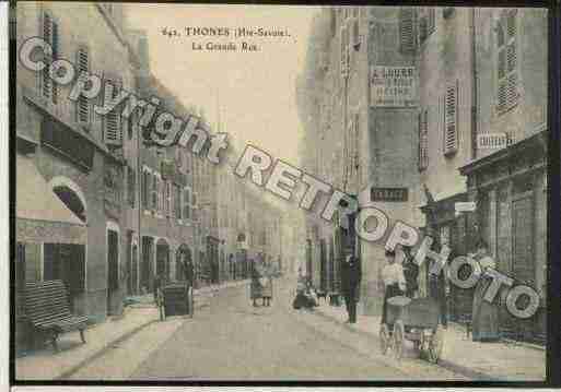 Ville de THONES Carte postale ancienne