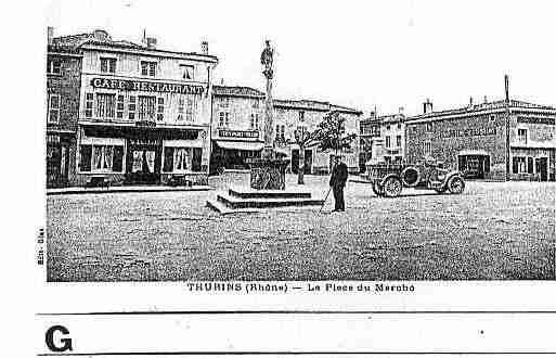 Ville de THURINS Carte postale ancienne