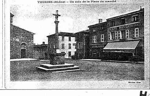 Ville de THURINS Carte postale ancienne