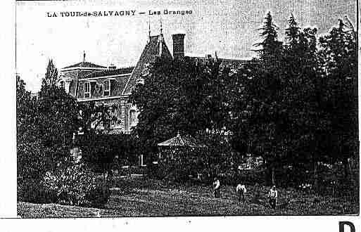 Ville de TOURDESALVAGNY(LA) Carte postale ancienne