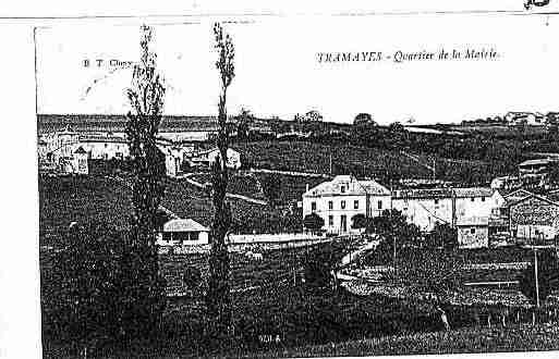 Ville de TRAMAYES Carte postale ancienne