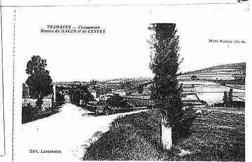 Ville de TRAMAYES Carte postale ancienne