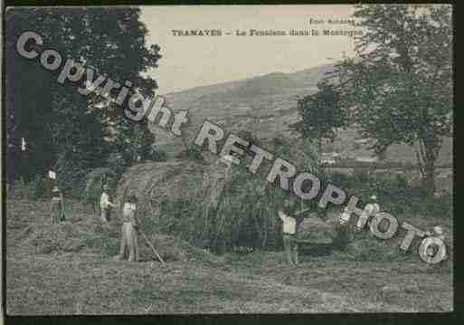 Ville de TRAMAYES Carte postale ancienne