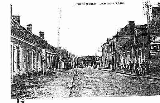 Ville de TUFFE Carte postale ancienne