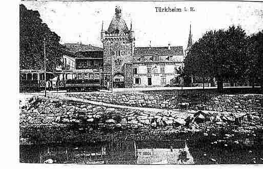 Ville de TURCKHEIM Carte postale ancienne