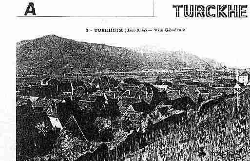 Ville de TURCKHEIM Carte postale ancienne