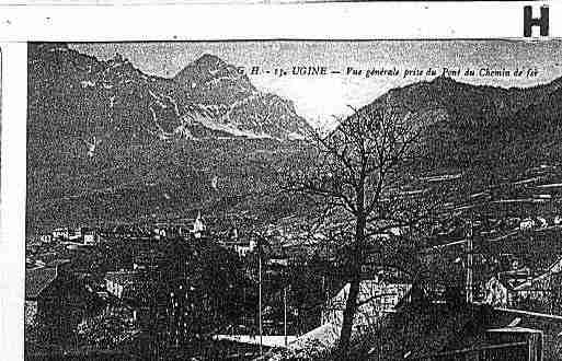 Ville de UGINE Carte postale ancienne