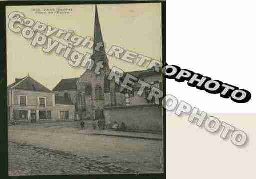 Ville de VAAS Carte postale ancienne