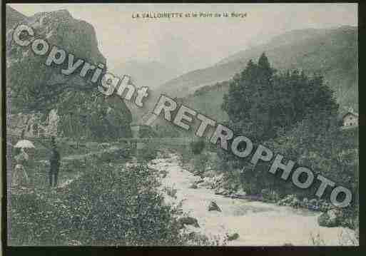 Ville de VALLOIRE Carte postale ancienne