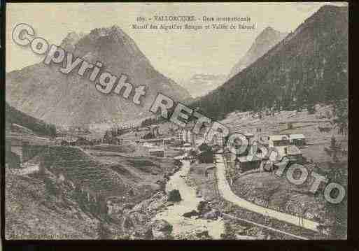 Ville de VALLORCINE Carte postale ancienne