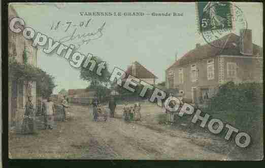 Ville de VARENNESLEGRAND Carte postale ancienne