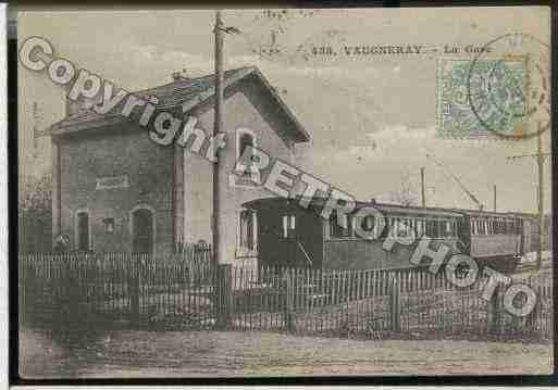 Ville de VAUGNERAY Carte postale ancienne