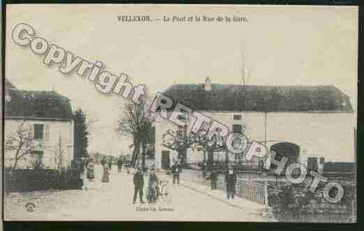 Ville de VELLEXON Carte postale ancienne