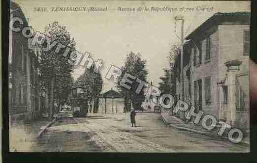 Ville de VENISSIEUX Carte postale ancienne