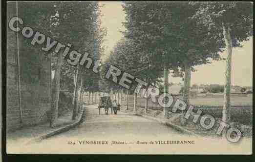 Ville de VENISSIEUX Carte postale ancienne