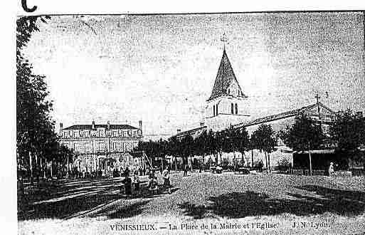 Ville de VENISSIEUX Carte postale ancienne